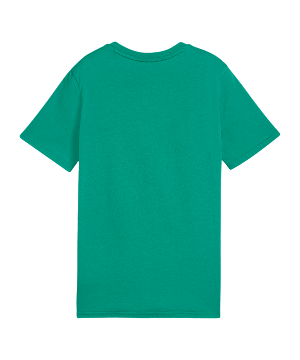 PUMA teamGOAL Casuals T-Shirt Kids Grün Weiss F05 - gruen
