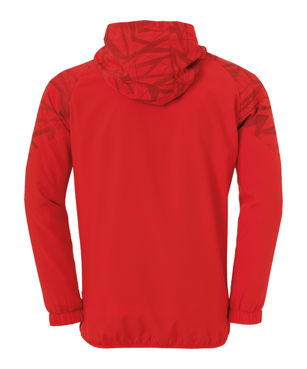 Uhlsport Goal 25 Evo Woven Kapuzenjacke Rot F04 - rot