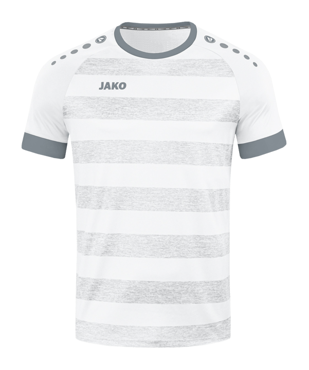 JAKO Celtic Melange KA Trikot Kids Weiss Grau F003 - weiss