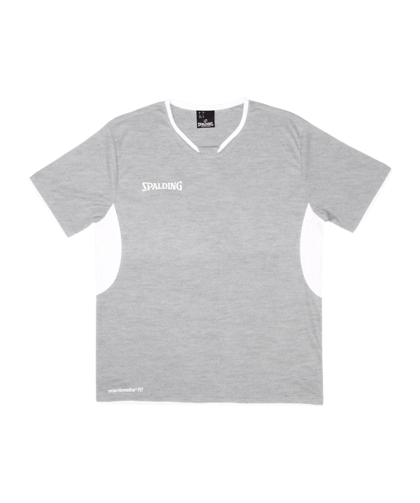 Spalding Hustle Shooting T-Shirt Grau - grau