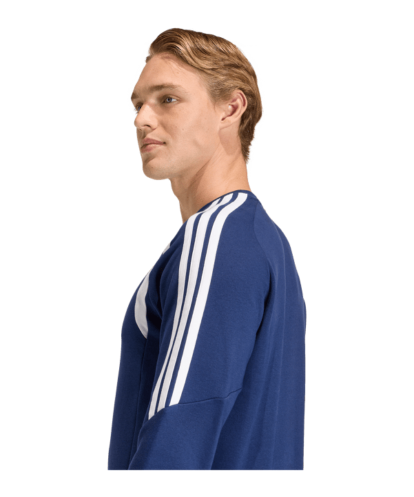adidas Tiro 26 League Sweatshirt Dunkelblau - weiss