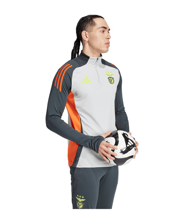 adidas Benfica Lissabon Sweatshirt Grün - gruen
