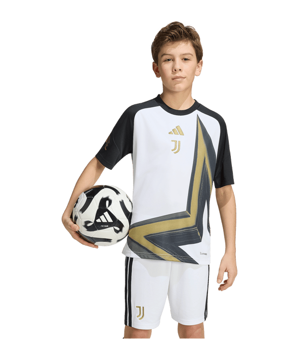 adidas Juventus Turin Pre-Match Trikot 2026/2027 Kids Weiß - weiss