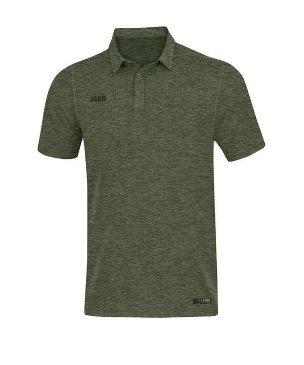 Jako Premium Basics Poloshirt Khaki F28 - braun
