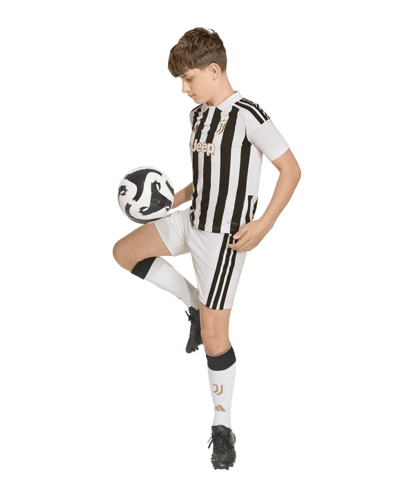 adidas Juventus Turin Short Home 2026/2027 Kids Weiß - weiss
