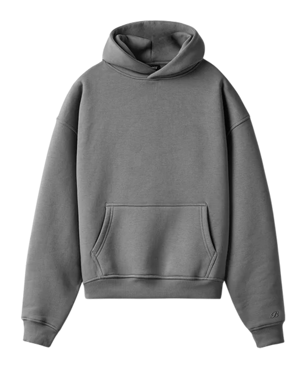 Burocs Basic Hoody Grau - grau