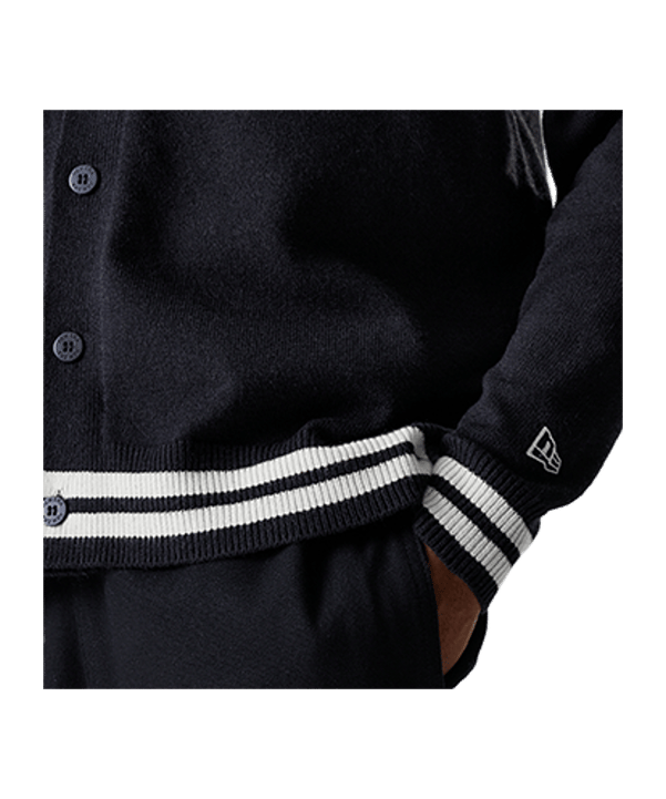 New Era MLB Knit New York Yankees Jacke Schwarz - schwarz