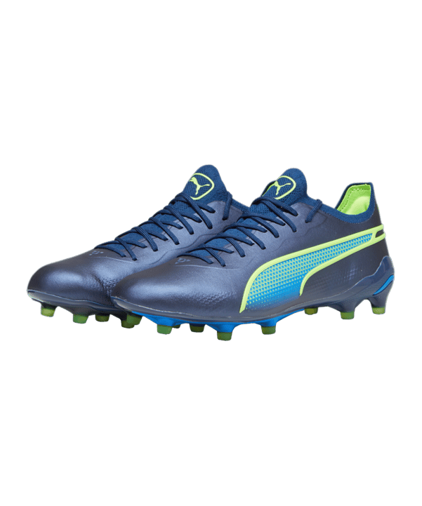 PUMA KING Ultimate FG/AG Blau Grün F04 - blau