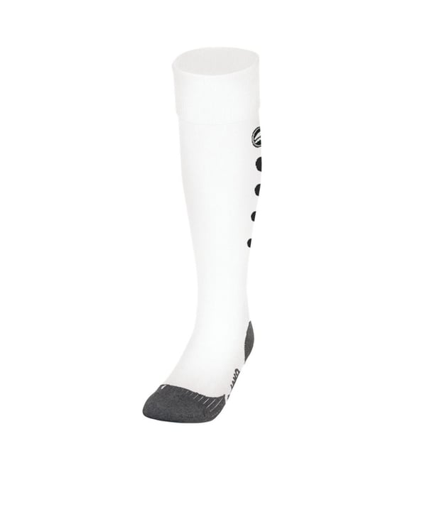 Jako Roma Stutzenstrumpf Weiss Schwarz F00 - weiss