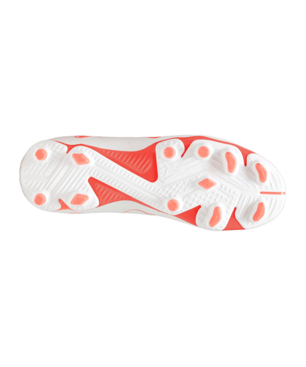 PUMA FUTURE Play FG/AG Breakthrough Jr Kids Weiss Rot Schwarz F01 - weiss