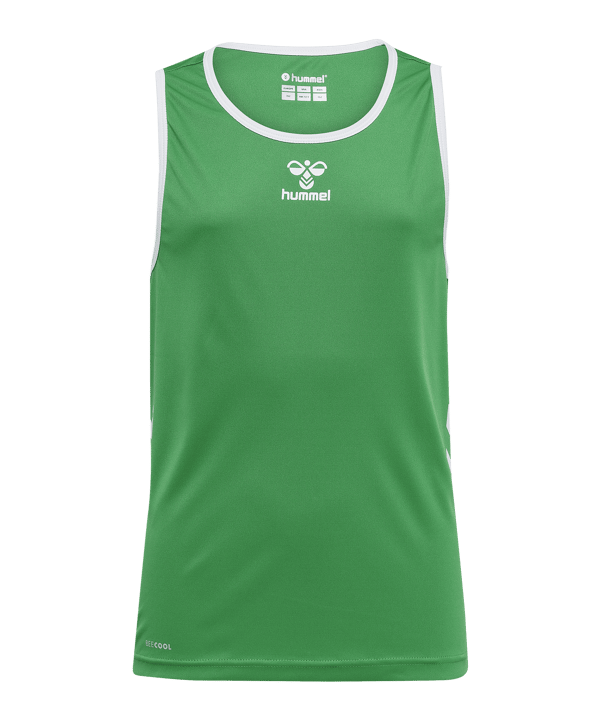 Hummel hmlCORE XK Basket Trikot Kids Grün F6235 - gruen