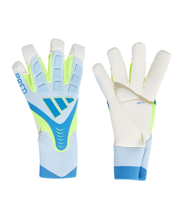 adidas Predator Pro Hybrid Cut Torwarthandschuhe Blau - blau