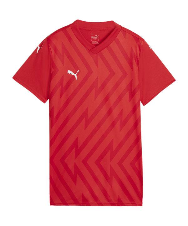PUMA teamGLORY Trikot Damen Rot Weiss Rot F01 - rot