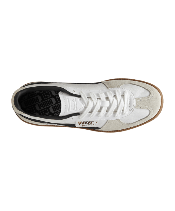 PUMA Palermo Lth Weiss Grau F01 - weiss