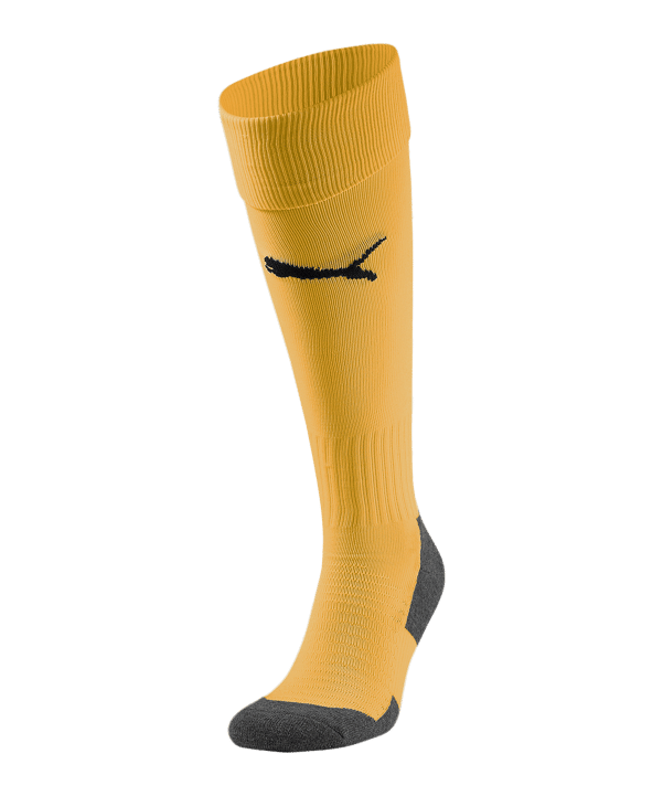 PUMA teamLIGA Socks Core Stutzenstrumpf Orange F61 - gelb