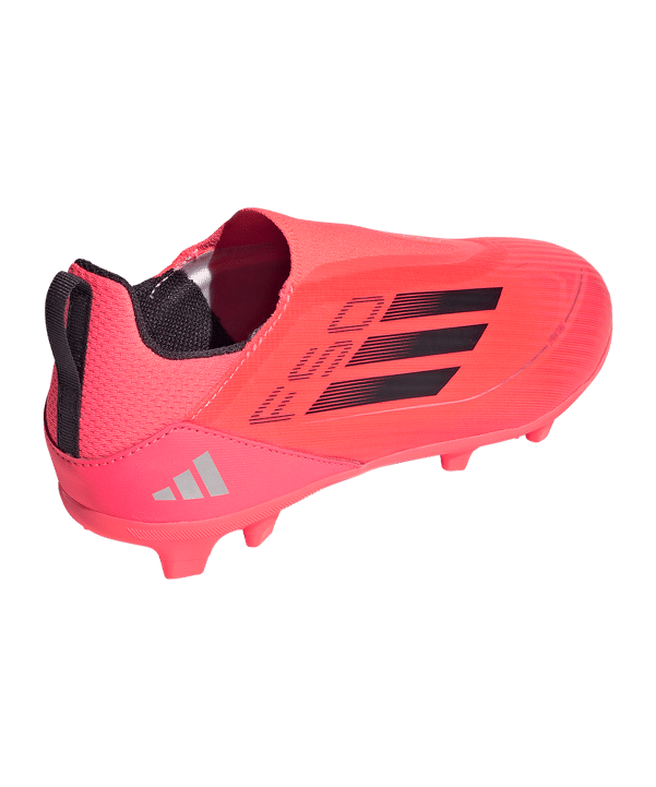 adidas F50 League LL FG/MG Vivid Horizon Kids Pink Schwarz - rosa