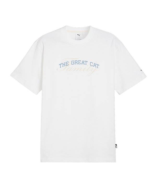 PUMA Basketball Nostalgia Graphic Tee T-Shirt - weiss