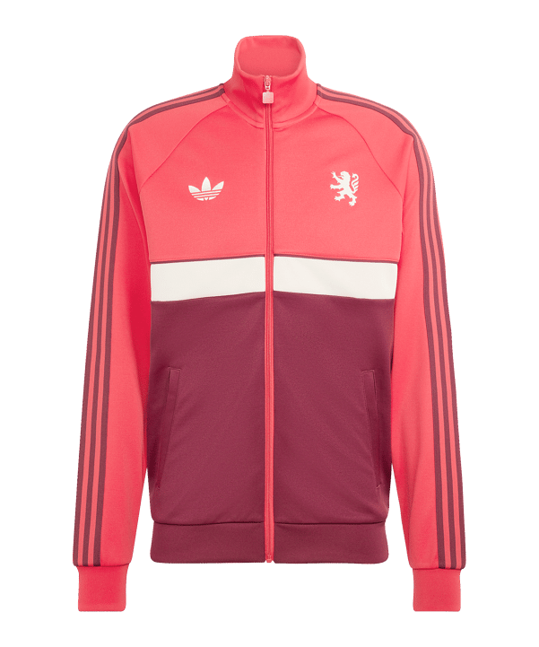 adidas Originals Olympique Lyon Jacke Rosa - rosa