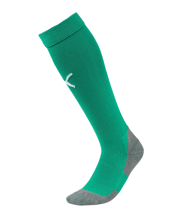 PUMA LIGA Socks Core Stutzenstrumpf Grün Weiss F05 - gruen