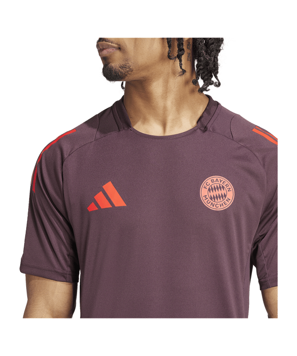 adidas FC Bayern München Trainingsshirt Rot - rot