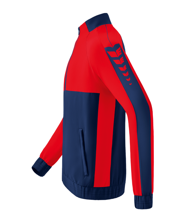 Erima Six Wings Präsentationsjacke Kids Dunkelblau - blau