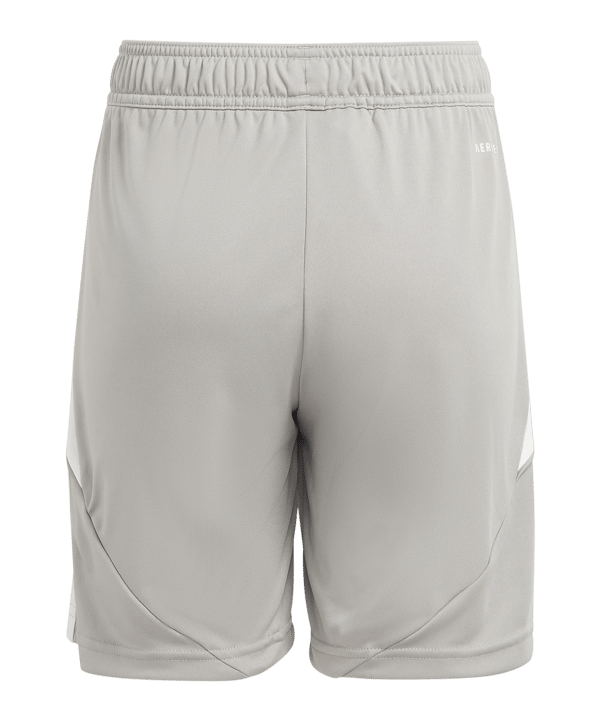 adidas Tiro 24 Short Kids Grau Weiss - grau
