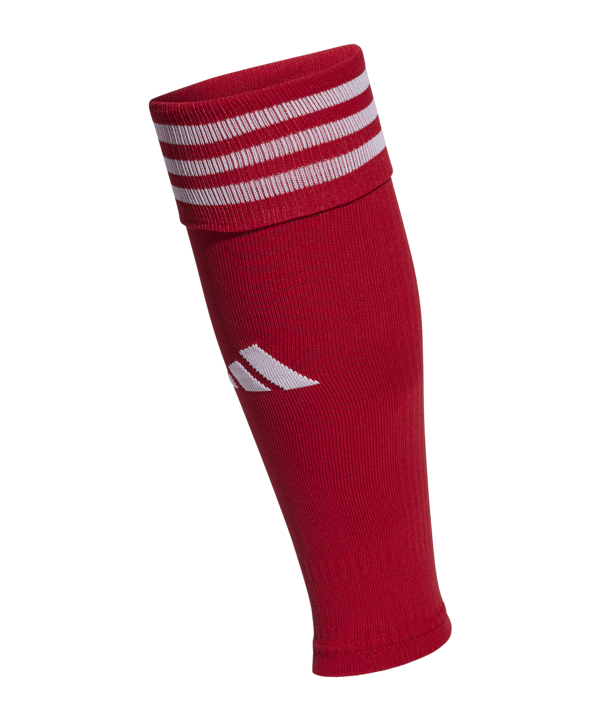adidas Team Sleeves 23 Strumpfstutzen Rot Weiss - rot