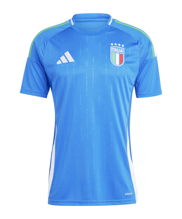 adidas Italien Trikot Home EM 2024 Blau - blau