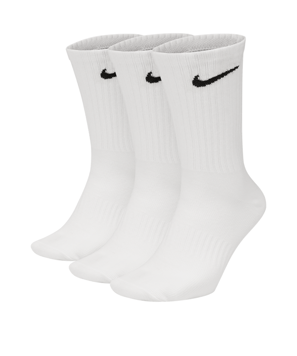 Nike Everyday Lightweight 3er Pack Socken F100 - weiss