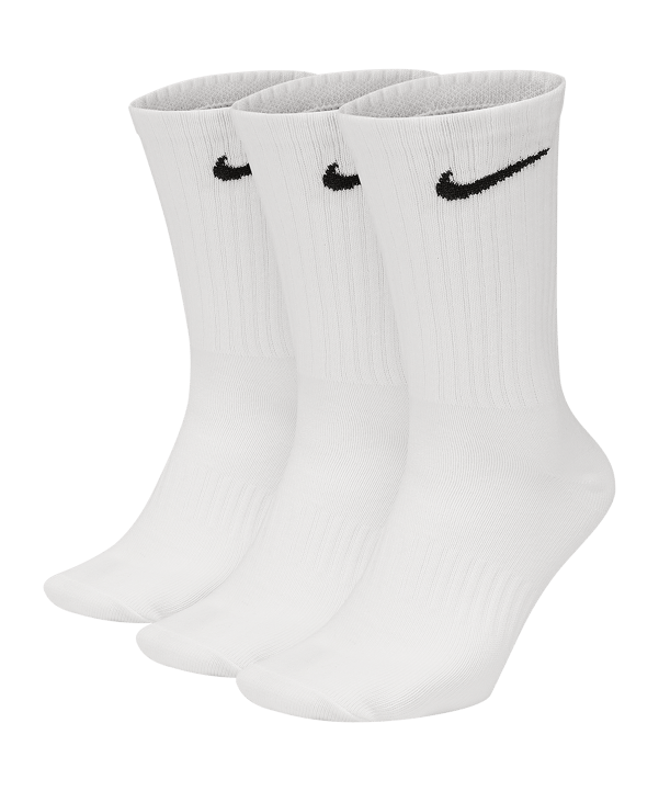 Nike Everyday Lightweight 3er Pack Socken F100 - weiss