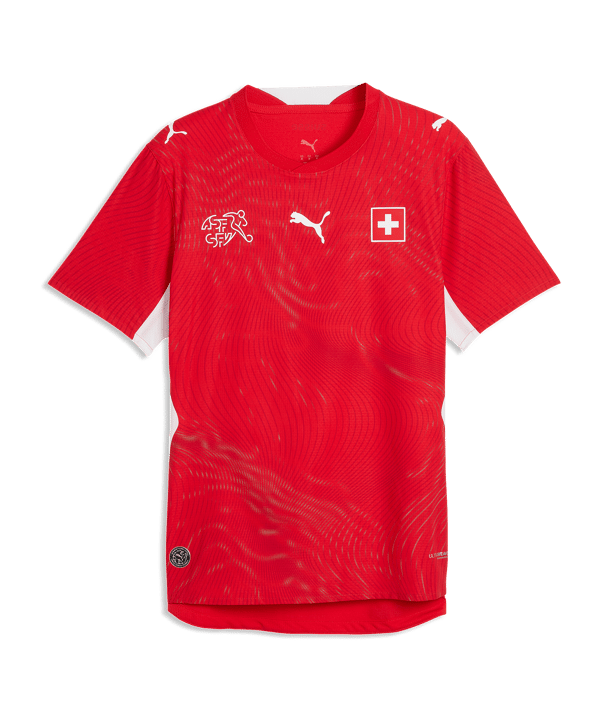 PUMA SFV Schweiz Authentic Trikot Home WM 2026 Rot F01 - rot