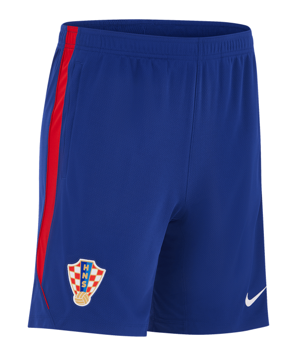 Nike HNS Kroatien Strike Short Blau F455 - blau