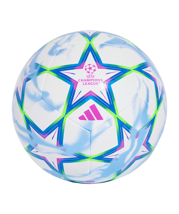 adidas UEFA Champions League Trainingsball Weiß - weiss