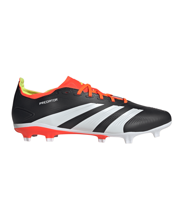 adidas Predator League FG Solar Energy Schwarz Weiss Rot - schwarz