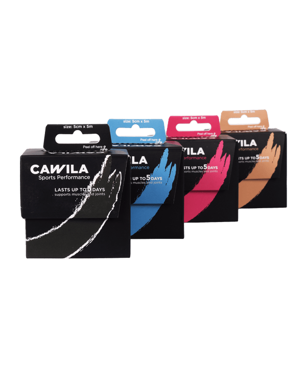 Cawila SPORTSCARE Kinesiology Tape | 5,0cm x 5m - blau