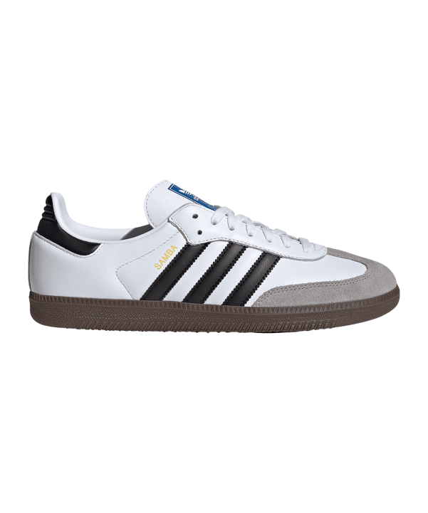 adidas Originals Samba Sneaker Weiss Schwarz - weiss