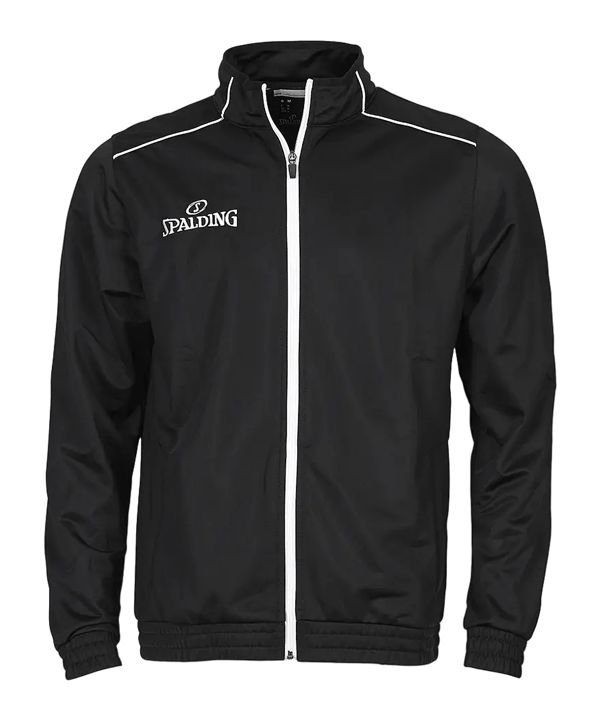 Spalding Team Warm Up Jacke Kids Schwarz F01 - schwarz
