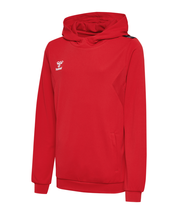 Hummel Authentic Pl Hoody Kids Rot F3062 - rot