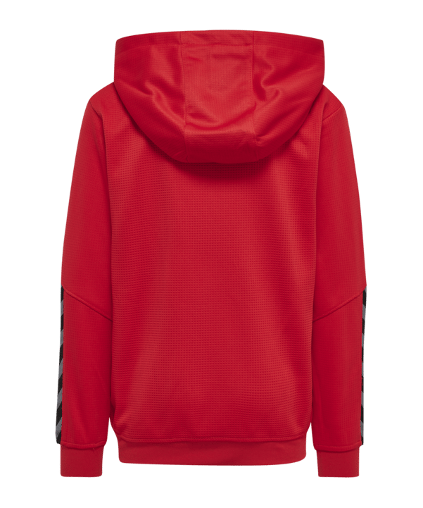 Hummel Authentic Poly Kapuzenjacke Kids F3062 - rot