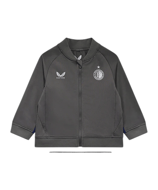 Castore Feyenoord Rotterdam Knit Trikot Set Grau - grau