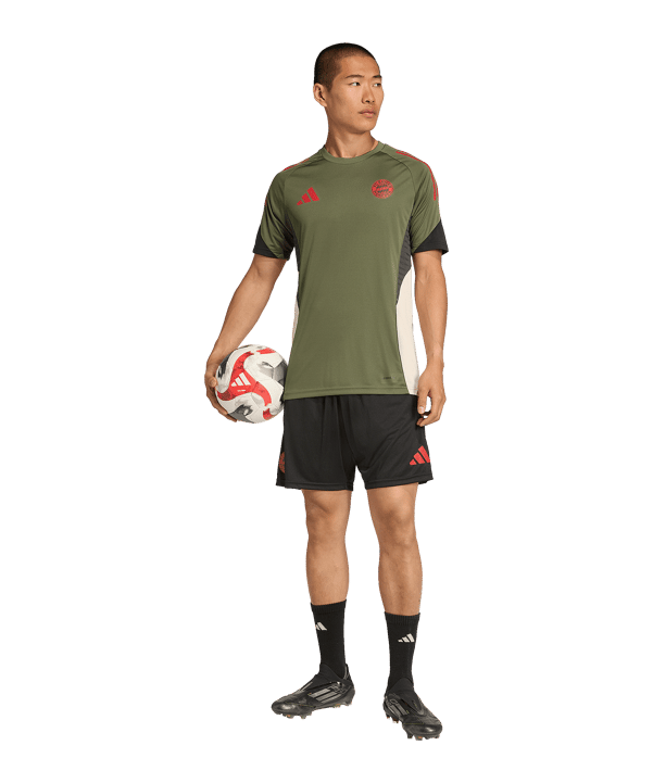adidas FC Bayern München Tiro25 European Competition Training Short 2025/2026 Schwarz - schwarz