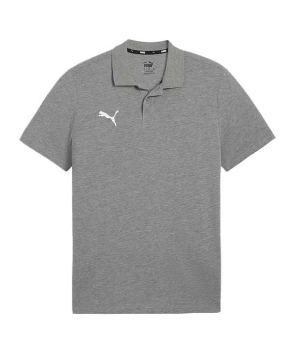 PUMA teamGOAL Casuals Poloshirt Grau F33 - grau