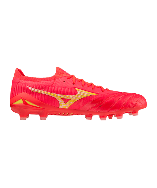 Mizuno Morelia Neo IV Made in Japan FG Release Rot Gelb F64 - rot