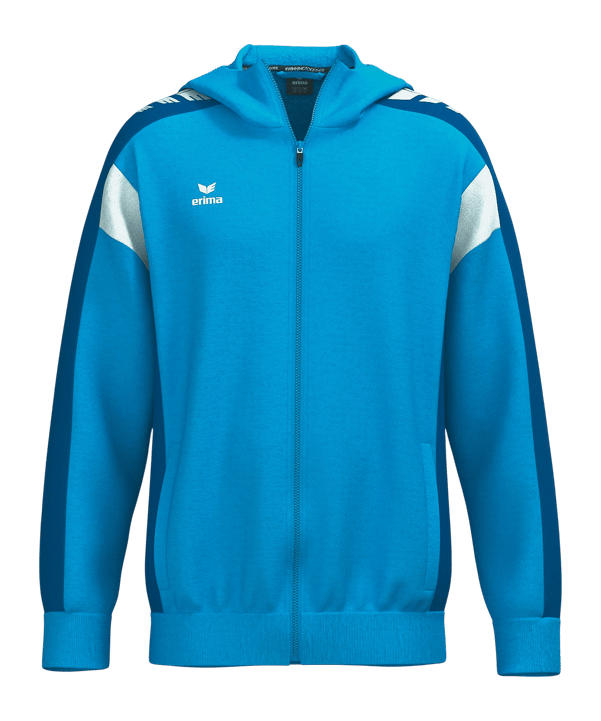 Erima Celebrate 125 Kapuzenjacke Kids Blau - blau