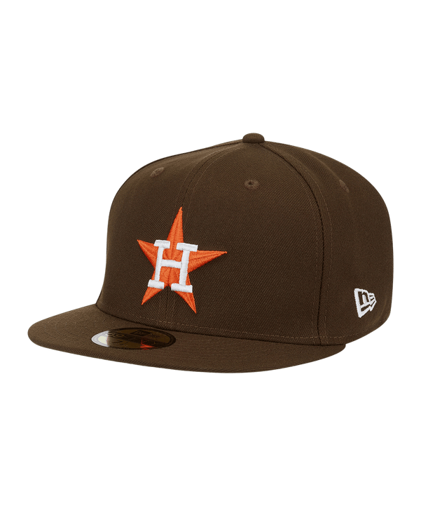 New Era Houston Astros 1968 59Fifty Cap Braun - braun
