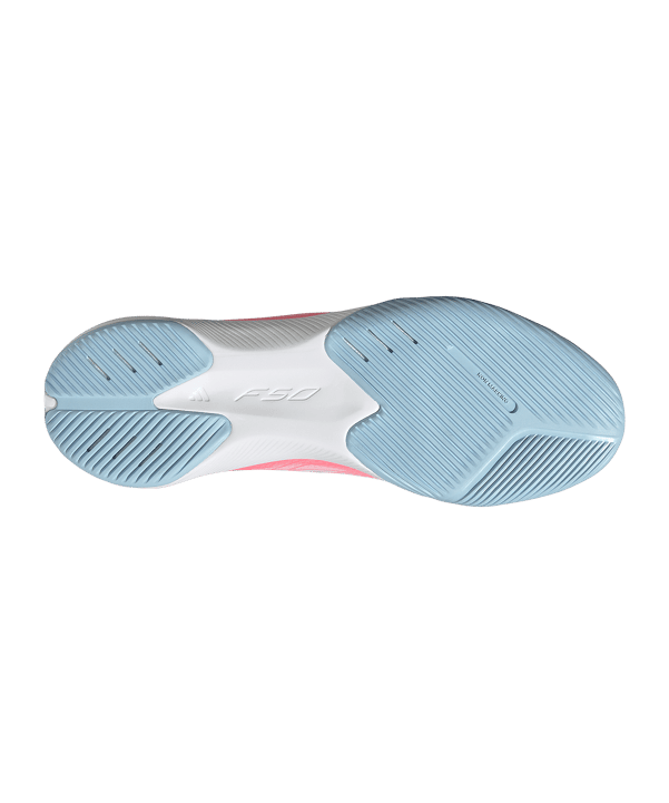 adidas F50 Hyperfast League LL IN Chaos vs Weiß - weiss