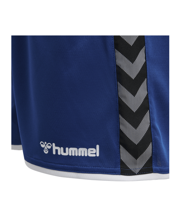 Hummel Authentic Poly Short Damen F7045 - blau