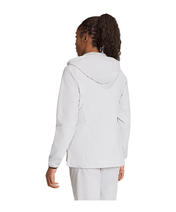 adidas Tiro Travel Windjacke Damen Weiß - weiss