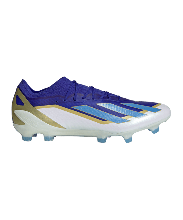 adidas X Crazyfast Elite FG Messi SPARK GEN10S Blau Blau Weiss - blau