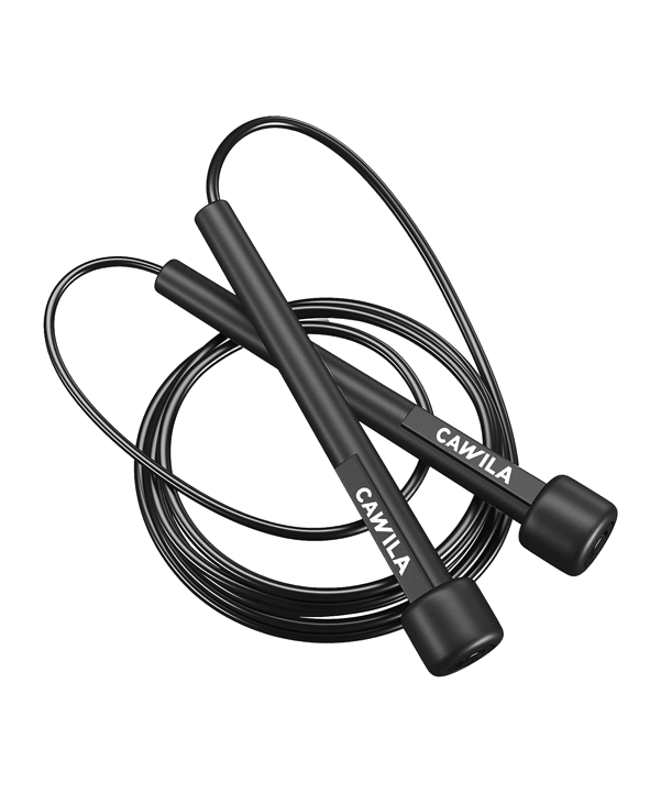 Cawila ACADEMY Skipping Rope Schwarz - schwarz